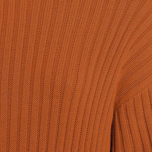 Pumpkin Long Sleeve Turtleneck Sweater Dress - Size Medium - Picture 11 of 11